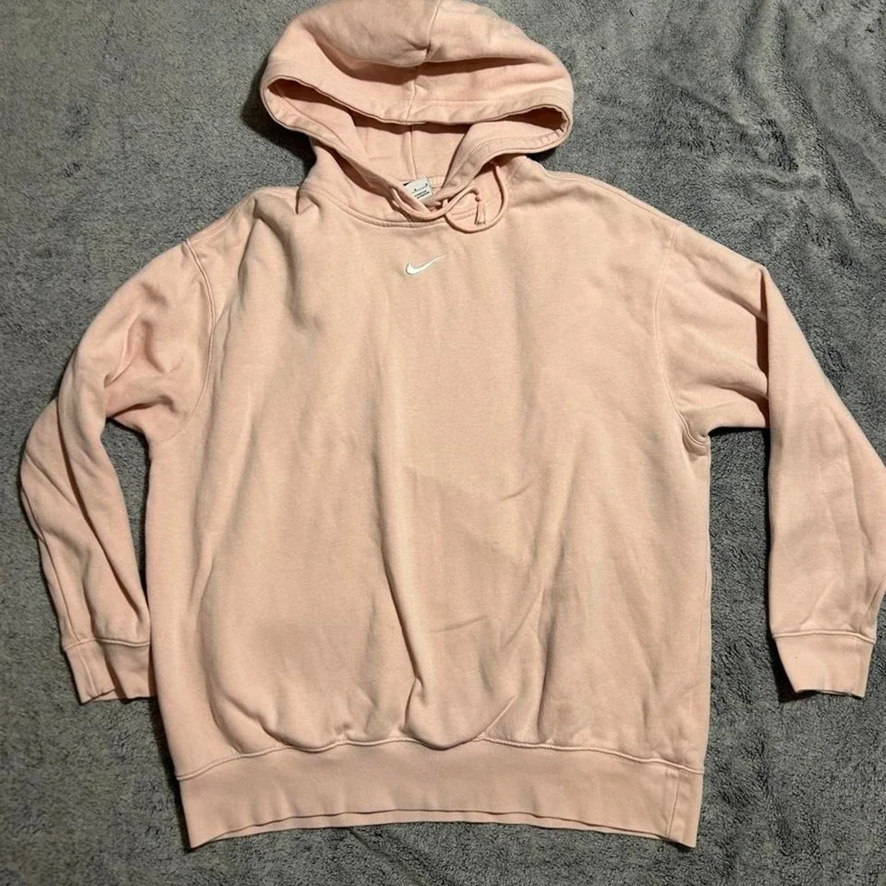 Nike pink hoodie Size M